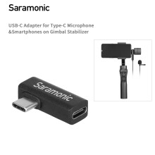 Adaptador de micrófono inalámbrico - RNCYN - SR-C2000 - USB-C - Para cámara - Plástico - Molde patentado - Nuevo