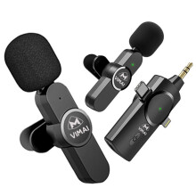 Micrófono de solapa inalámbrico - RNCYN - Cancelación de ruido - Omnidireccional - 20Hz-20KHz - Tipo C