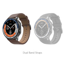 AMOLED-smartwatch - RNCYN - 1,43 inch - DT WATCH X 2024 - Bluetooth-bellen - 390 mAh - Multisportmodus - GPS-tracker