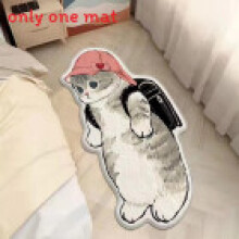 (Style 11, 50x80cm) Shape Mofusand Cartoon Floor Mat With Polyester Fabric For Home And Office
