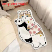 (Style 23, 50x80cm) Shape Mofusand Cartoon Floor Mat With Polyester Fabric For Home And Office