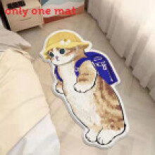 (Style 10, 40x60cm) Shape Mofusand Cartoon Floor Mat With Polyester Fabric For Home And Office