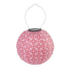(Flower,25cm/9.84in)Luminária de LED solar para decoração de festa pendurada varanda colorida enfeites jardim