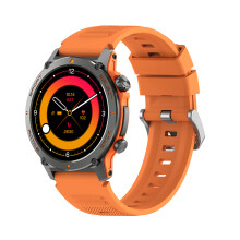 Montre intelligente AMOLED - RNCYN - S136 - Bracelet en silicone - Suivi fitness - Appel BT - Assistant vocal