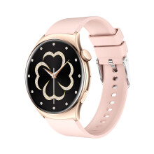 Montre intelligente - RNCYN - QX10 - Écran AMOLED 1.43 pouces - Appel BT - Moniteur de fréquence cardiaque - SpO2