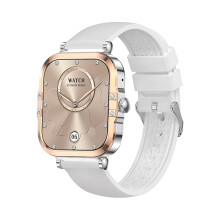 Dames smartwatch - RNCYN - HK82 - 1,75-inch AMOLED-scherm - AI-spraakassistent - Fitness tracker