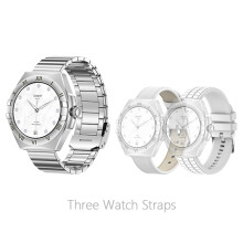 Montre intelligente pour femmes - RNCYN - LG80 - 1.27 pouces - Moniteur de santé - Cardiofréquencemètre - Appel BT