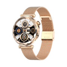 Dames AMOLED Smartwatch - RNCYN - HK88 - 1,19-inch touchscreen - 360x360 HD - Bluetooth-bellen