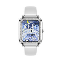 Montre intelligente pour femmes - RNCYN - i68 - 1.57 pouces - 21 modes sport - Appel téléphonique - Rappel de message
