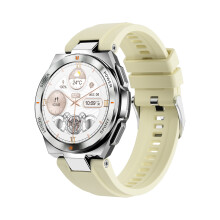 Dames AMOLED Smartwatch - RNCYN - NX17 - 1,19-inch scherm - 390x390 HD - Bluetooth-bellen
