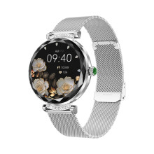 Montre intelligente pour femme - RNCYN - NX7 Pro - Écran AMOLED 1.19 pouces - Fonction d'appel - Android et IOS