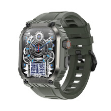 Montre intelligente de sport - RNCYN - GL101 - 1.83 pouces - Appel BT - Fréquence cardiaque - Oxygène sanguin - GPS