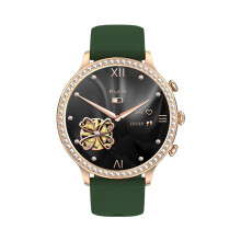Montre intelligente pour femmes - RNCYN - Écran 1.32 pouces - Appel BT - Surveillance fréquence cardiaque