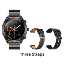 Montre intelligente avec écouteurs 2 en 1 - RNCYN - T95 - Lecture de musique - Moniteur de fréquence cardiaque