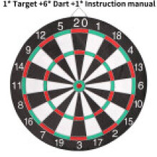 (40cm/15.75in) Board Dart Set Double Sided Dartboard Game Family Leisure Outdoor Toys Sport