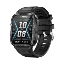 Montre intelligente d'extérieur - RNCYN - KT79 - Lampe de poche LED - Écran HD 1.96 pouces - Appel BT - Étanche IP68