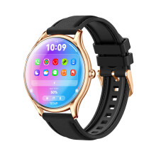 Montre intelligente - RNCYN - QS36 - Écran AMOLED 1.43 pouces - 250mAh - Boîtier en alliage + silicone