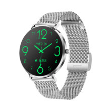 Montre intelligente ultra-mince - RNCYN - T8 Pro - Écran AMOLED 1.32 pouces - Boîtier en acier inoxydable - Appel BT