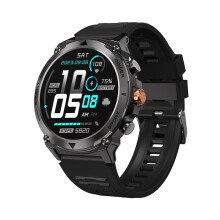 Montre intelligente de sport - RNCYN - T53 - AMOLED 1.43 pouces - Assistant vocal - Traqueur de fitness