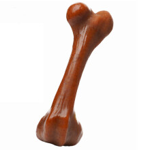 Hundekauknochen-Spielzeug - Phoesky - Unzerstörbar - Für Hunde mit starkem Kauinstinkt - Bissfest - 20 cm - Nylon