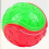 Palla interattiva per cani - Phoesky - 9 cm - Verde e rossa - Suono integrato - Esercizio e gioco - Materiale TPR 1
