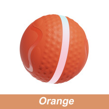 Phoesky Inteligentná hračka pre domáce zvieratá - 85 mm loptička - netoxická - LED - modrá a oranžová - pre veľké psy