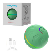 Skákacia loptička pre domáce zvieratá - Phoesky - 66 mm - Dlhotrvajúce svetlo - Náhodné odrážanie - Inteligentná hračka