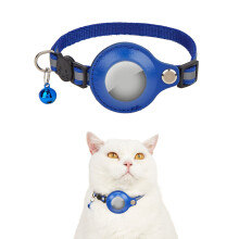 Phoesky Anti-Lost Cat Collar - Navy Blue - Nylon - 33x1 cm - Anti-Lost Locator - For Cats and Dogs
