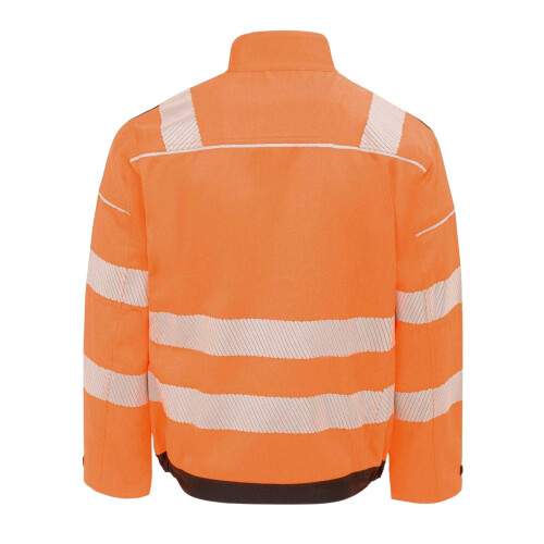 Dunlop (XXL, Orange) Dunlop Mens Polyester Blend High-Vis Safety Work Jacket 1