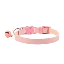Collier de dressage pour chien - Phoesky - PU - 1.0x20~28 cm - Blanc - Cloche douce - Style moderne - Impression colorée