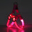 Phoesky LED Pet Harness - Adjustable - Comfortable - Chest Strap - USB Charging - Pink - Size M 1