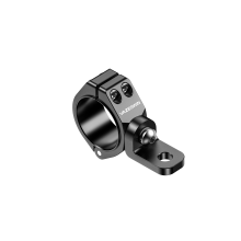 Suporte de montagem de LED para motocicleta - RNCYN - Liga de alumínio 6061 - TPU integrado - Diâmetro do guidão de 1,5'' a 2''