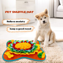 Snuffelmat voor huisdieren - Phoesky - Interactief speelgoed - Snuffelen - Puzzel - Wasbaar - Verborgen voer