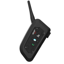 Capacete de motocicleta Bluetooth - RNCYN - Intercomunicador 800M - Full Duplex - Modelo V6 PRO - À prova d'água IP67