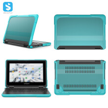 Laptop beschermhoes - RNCYN - 360 graden bescherming - Geïntegreerde standaard