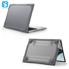 Hoes voor Macbook Air - RNCYN - Compatibel met Macbook Air 13.6 A2681 M2 - Grijs - 460 g - Verkrijgbaar in 5 kleuren