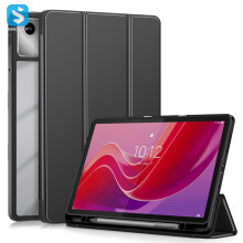 Lenovo tablethoes - RNCYN - Compatibel met Lenovo Tab M11 - PU-leer - Drievoudig opvouwbaar - Effen kleur