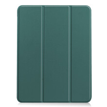 iPad Pro Air 13-inch hoesje - RNCYN - Ultradun - Donkergroen - TPU + PU materiaal - Beschermend