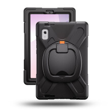 Tablethoes met standaard - RNCYN - Compatibel met Lenovo Tab M9 TB-310FU - PC + siliconenmateriaal