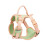 Adjustable Pet Harness - Phoesky - Breathable - Comfortable - Soft - Polyester - Green + Beige - Size S/M/L 1