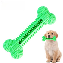 Kauwspeeltje voor honden - Phoesky - Golfvorm - TPR - Bijtbestendig - Groen - 15x5,8 cm