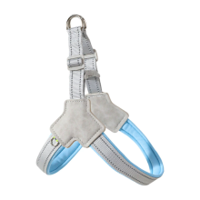 Coleira para animais de estimação - Phoesky - Nylon resistente a rupturas - À prova de explosões - Cinta peitoral - Azul - Tamanho M