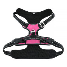 Reflektierendes Hundegeschirr - Phoesky - Nylon - Größe XL - Leine - Reflektierender Riemen
