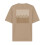Hugo Boss (XL, Beige) Hugo Boss Mens Dusplito Split Logo T-Shirt 2