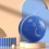 Phoesky Electric Dog Ball - Interactive - Automatic - Bouncing - Rolling - Silicone - Blue - 6.6x6.6x6.6 cm 1