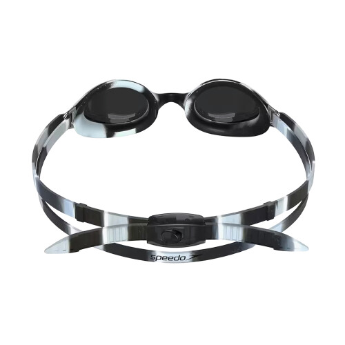 Speedo (One Size, Silver/Black) Speedo Childrens/Kids 2024 Hyper Flyer Mirror Swimming Goggles 1