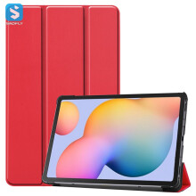 Leren hoes voor tablet - RNCYN - Samsung Galaxy Tab S6 Lite 10.4 2020 - Hoogwaardig PU-leer - Bescherming aan de achterkant