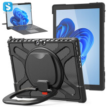 Schokbestendige tablethoes - RNCYN - Compatibel met Surface Pro 9 2022 - Materialen: TPU, PC, siliconen