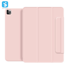 Magnetische hoes voor iPad Pro 11 - RNCYN - Effen kleur - Compatibel met iPad Pro 11 2021/2020/2018 - PU + PC-materiaal