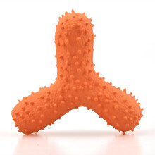 Hondenspeeltje voor kauwen - Phoesky - Driehoekige cactus - Bijtbestendig - Reinigt de tanden - Latex
